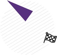 flag and triangle