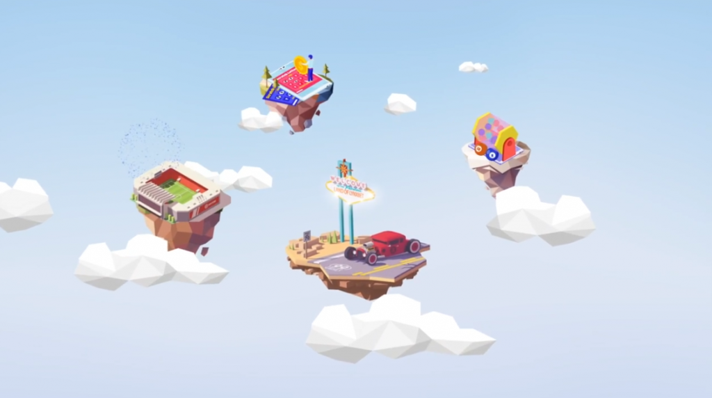Inseln, Casinos, Wolken, Himmel