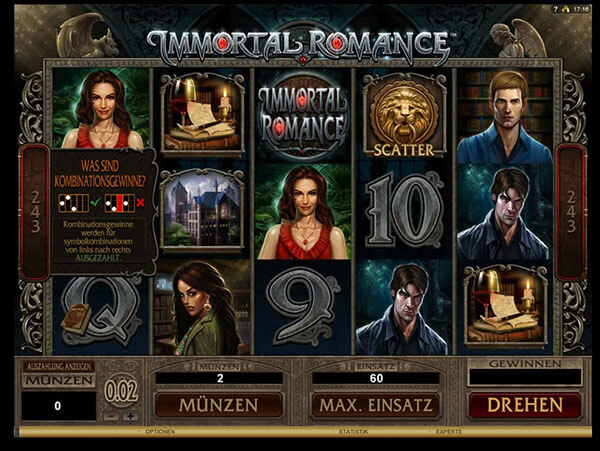 Microgaming Immortal Romance