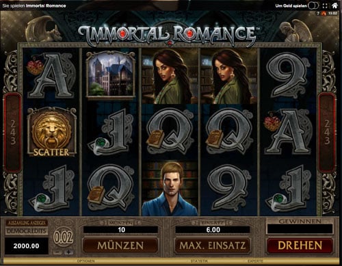 Immortal Romance Microgaming