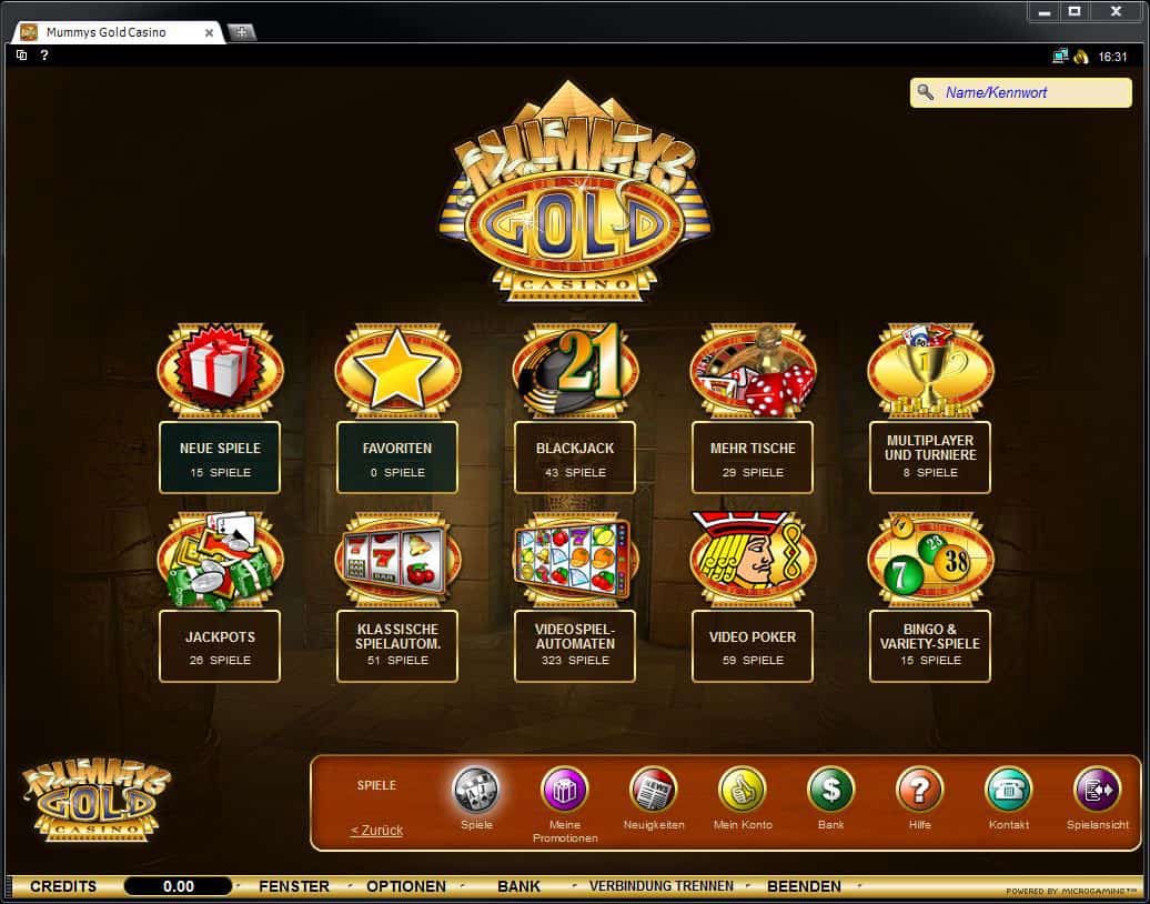 Mummys Gold Casino Spiele